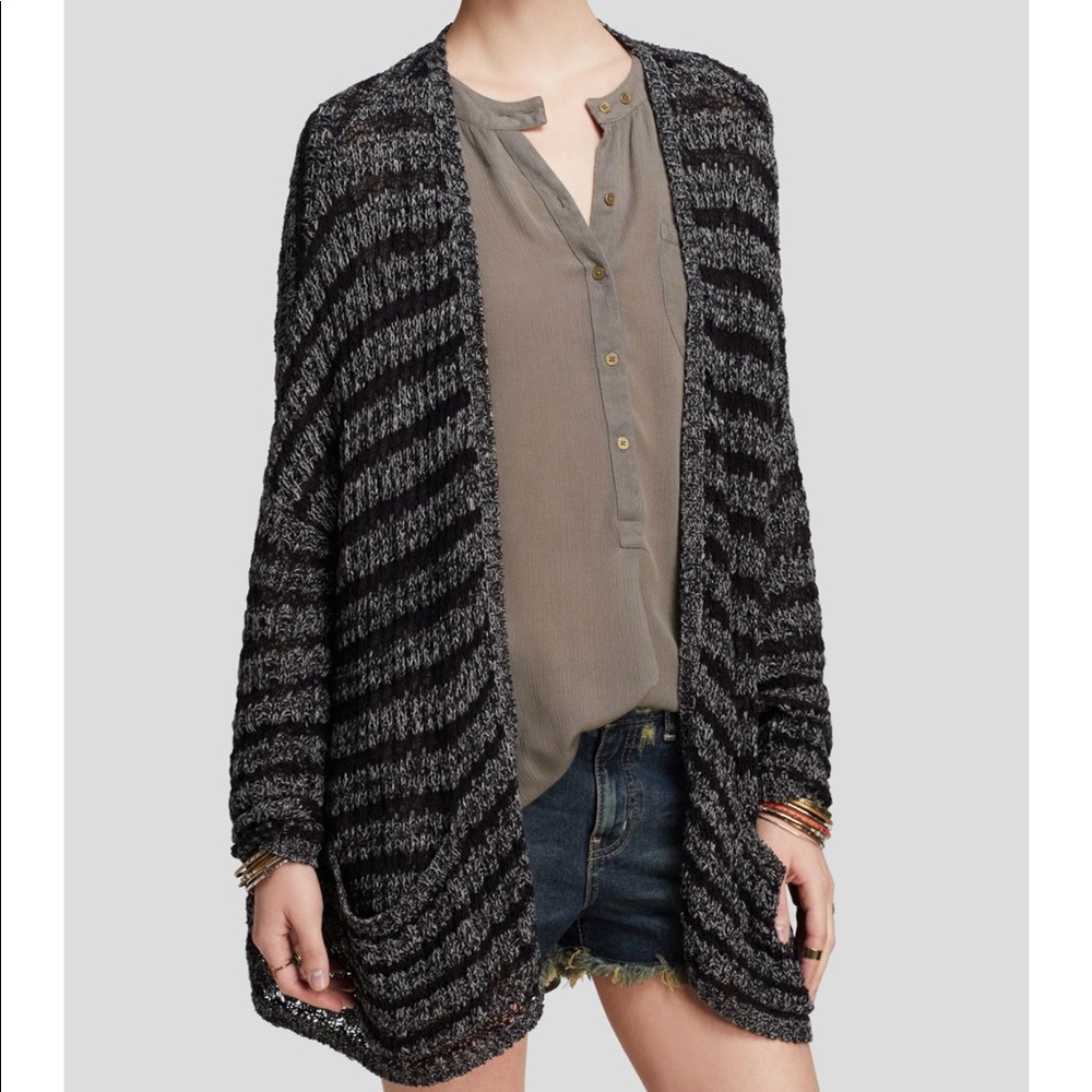 Striped Cardigan
